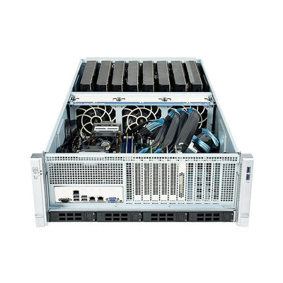 Original Servers Rack 4U 4GPU 8GPU 3090 4090 Graphic Cards Rendering Deep Learning AI Chassis 10 GPU Server Chassis