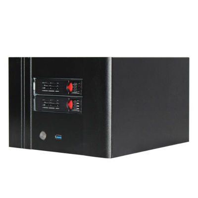 Rack-Mounted 2-disk Hot-swappable Server Chassis for Frequency Processors and Industrial Rack Servers