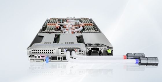 16 emplacements DDR4 DIMM Emplacements de mémoire Fusionserver original XH321C V6 Serveur de nœud refroidi par liquide Performance et refroidissement supérieurs