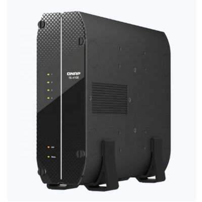 Nouveau stockage réseau TS-410E original Silent NAS prend en charge l'installation de 4*SATA SSDS 2.5GbE Pro Player