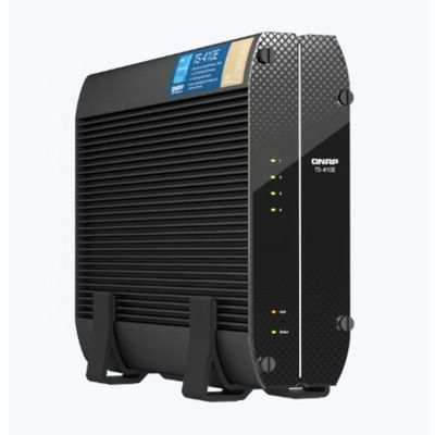 Nouveau stockage réseau TS-410E original Silent NAS prend en charge l'installation de 4*SATA SSDS 2.5GbE Pro Player