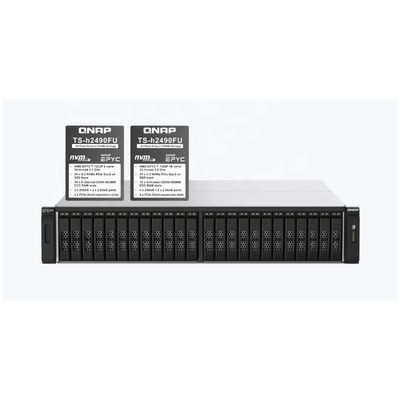 Nouveau stockage réseau TS-h2490FU d'origine 24 baies U.2 NVMe Full Flash Array U.2 NVMe Gen 3 x4 architecture de stockage SSD