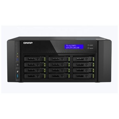 Nouveau système de stockage réseau TS-h1290FX-7232P-64G U.2 NVMe PCIe Gen 4 ou SATA