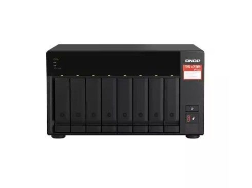 Servidor NAS TS-873A-8G de almacenamiento en red de 8 bahías con interfaz USB