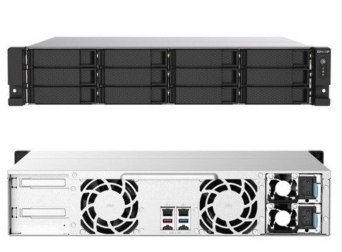 12 Bay Nas Storage Devices Enclosure TS-1273AU-RP-8G 12TB Storage Capacity