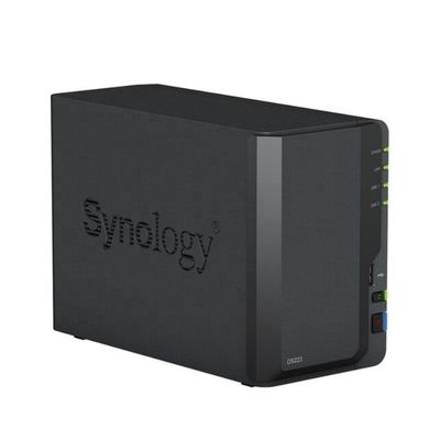 2 Bay Network Storage NAS  DS223 Enclosure 2 X 3.5/2.5in SATA HDD SSD Drive Bays