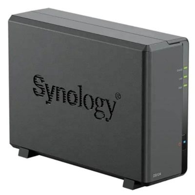 DS124 Network Attached Storage 1 Bay 3.5inch 1xGbE NAS Realtek RTD1619B Quad Core