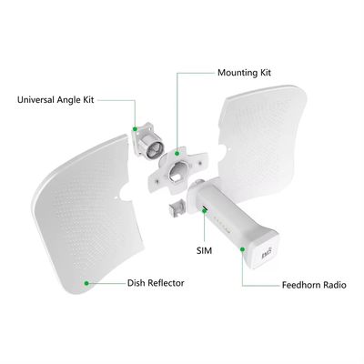 5 GHz Extérieur Ap Bridge Point à Point Longue Distance Pour Ubiquiti LBE-M5-23 Liaison 10KM