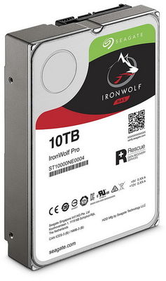 10TB 7200 rpm SATA III 3.5" Internal NAS HDD ST10000VN0008 Hard Drive