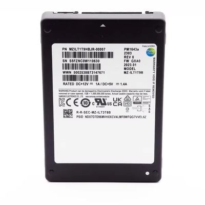 Customized high quality 1.92TB PM1643a MZILT1T9HBJR-00007 2.5" SAS 12Gb/s Enterprise SSD