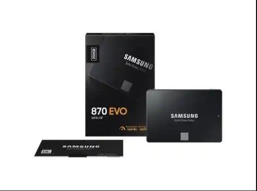 Customized high quality HD Sam-sung Evo 870-250GB SSD 2.5" Hard Drives for HPE/DEL L Servers