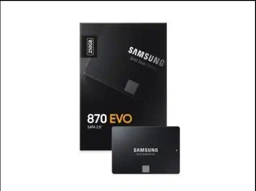 Customized high quality HD Sam-sung Evo 870-250GB SSD 2.5" Hard Drives for HPE/DEL L Servers