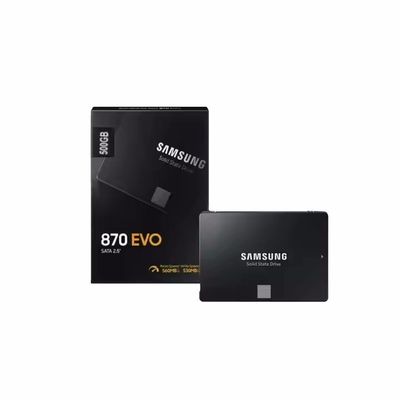 Customized 870 EVO Series MZ-77E500BW 2.5" 500GB SATA III V-NAND 500G Internal Solid State Drive SSD with 700g Weight