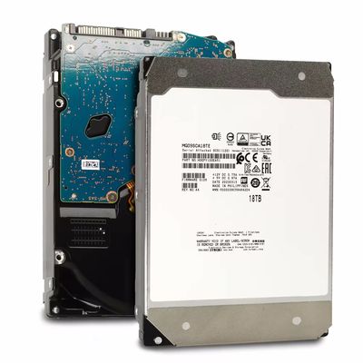 Disque dur à 7200 tours par seconde 18 To MG09SCA18TE 7.2K RPM SAS 12 Gb/s 512e 3.5in Serveur Disque dur interne 7 Go Capacité de disque unique