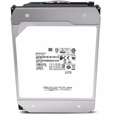 Disque dur à 7200 tours par seconde 18 To MG09SCA18TE 7.2K RPM SAS 12 Gb/s 512e 3.5in Serveur Disque dur interne 7 Go Capacité de disque unique