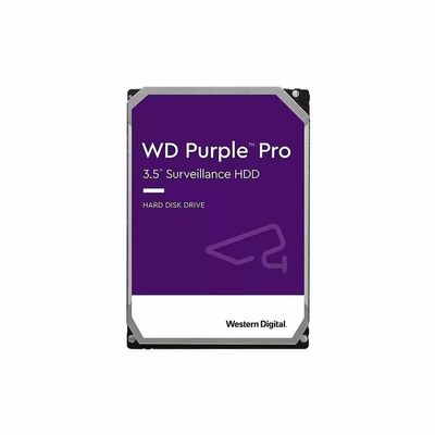 Purple Pro 18TB HDD 7200 RPM 512MB Cache SATA 6.0Gb/s 3.5" Internal Hard Drive WD181PURP with 12.0ms Average Seek Time