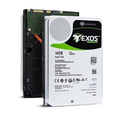 12.0ms Average Seek Time Customized Sea Gate 14TB HDD 7200 RPM 256MB SAS 12Gb/s Hard Drive ST14000NM002G Low Noise Level