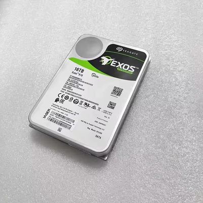 1.5Gb/s Interface Rate Seagate Exos 16TB Enterprise HDD SATA 6Gb/s 512e/4Kn 7200 RPM 256MB Cache 3.5" Internal Hard Drive