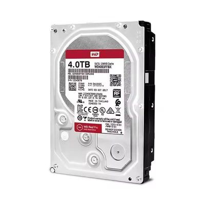 1.5Gb/s Interface Rate Customized WD4003FFBX Hdd 4TB 7200RPM 256MB SATA Surveillance Server Storage Internal Hard Disk Drive