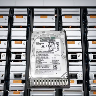 2.4TB SAS 12G Enterprise 10K SFF SC 512e DS Metal-Material HDD For HPE Server G8/G9/G10 Small Form Factor Enterprise Storage