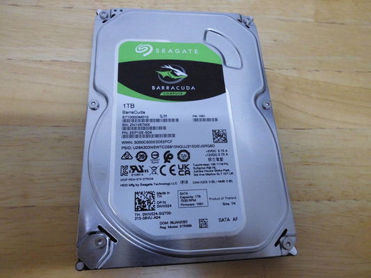 NO Private Mold Seagate Barracuda Fish Series 1TB 7200 RPM 64MB Cache SATA 6.0Gb/s 3.5 Inch Desktop HDD Hard Disk Drive