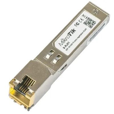 S-RJ01 10/100/1000 Transceptor SFP personalizado 100m RJ45 módulo óptico Gigabit óptico eléctrico