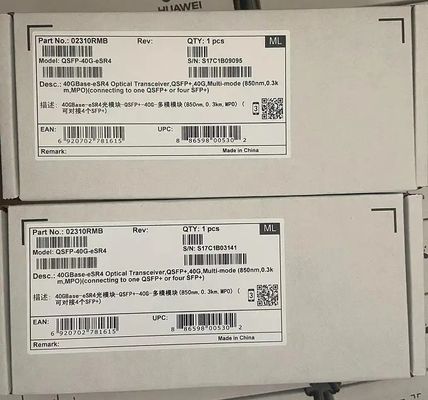 Nuevo módulo óptico multimodo original de 10 gigabits 40G multimodo (850nm 0.3km) QSFP-40G-eSR4