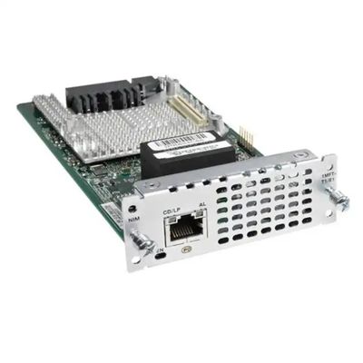 Módulo de Interfaz de Red de 4ta Generación Multi Flex Trunk Voice NIM-1MFT-T1/E1 Tamaño Personalizable