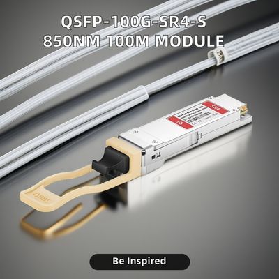 100G Ethernet Module MPO Fiber Transceiver 850nm 100m LC IP 5G LC QSFP SR4-S For LAN Network