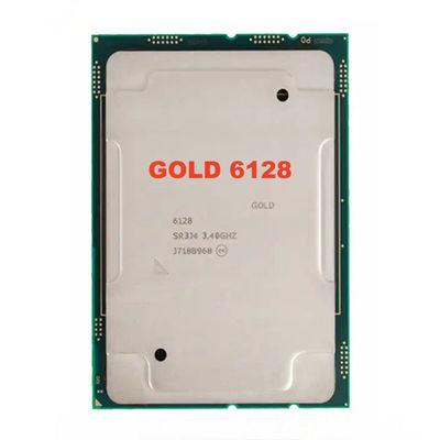 Customized  CPU GOLD 6128 cpus tray 6128 processor CPU 3.4GHz 115W 19.25MB 6cores 6128 CPU