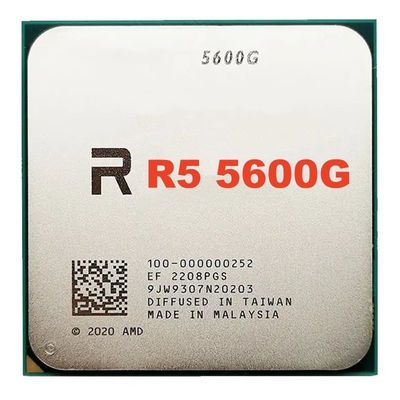Customized  Cheap CPU R5 5600G PC Parts Processor R5 5600G computer CPU