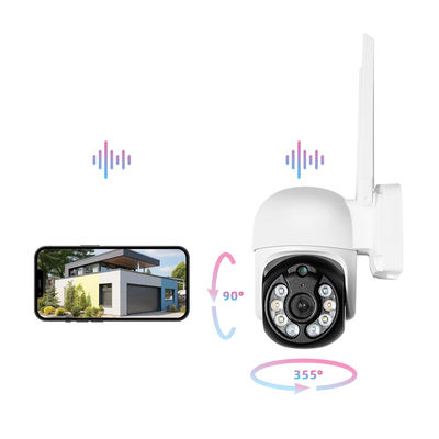4MP HD Security Tuya Smart Wifi Camera Auto Tracking PTZ Home Network CCTV Camera Wireless  Network Camera