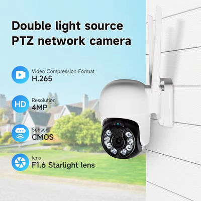 4MP HD Security Tuya Smart Wifi Camera Auto Tracking PTZ Home Network CCTV Camera Wireless  Network Camera