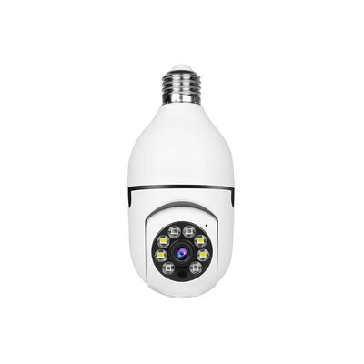 Smart E27 Light Bulb  Camera With Audio 4mp Dual Light Pan Tilt Auto Tracking Tuya Smart Home Security Camera