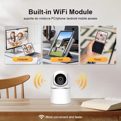 Smart Home WiFi Two Way Audio Night Vision PTZ Wireless Security Cameras Indoor  Auto Tracking Network Camera