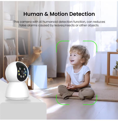 Indoor Wifi  PTZ Home Network Camera Wireless Mini Smart 4mp AI Human Motion Tracking Security CCTV Camera
