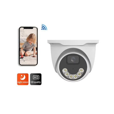 Full Color Dome CCTV IP Camera 4MP 5MP Night Vision Network Camera Ip POE  Cctv Dome Security Camera