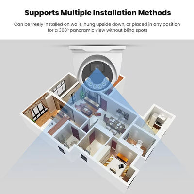 Full Color Dome CCTV IP Camera 4MP 5MP Night Vision Network Camera Ip POE  Cctv Dome Security Camera