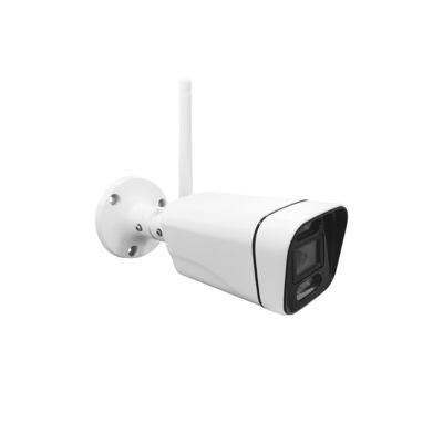 4MP de visión nocturna a prueba de agua IP WiFi Bala cámara de CCTV de red con audio Tuya Smart Home Seguridad inalámbrica cámara de CCTV