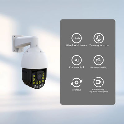 AI Humanoid Algorithm Tracking Intelligent Camera 8MP Outdoor Smart Camera PTZ 33x Optical Zoom Security DOME Camera