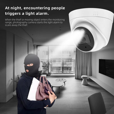 Double Light Camera Night Infrared Full Color CCTV IP Security Smart Camera Compatible Hik 4MP POE IP Camera