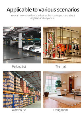 Double Light Camera Night Infrared Full Color CCTV IP Security Smart Camera Compatible Hik 4MP POE IP Camera