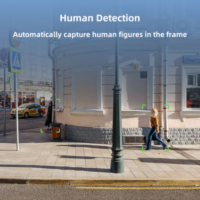 IP66 de exterior impermeable POE IP cámara de CCTV de 4MP con doble luz red de visión nocturna HD cámara de seguridad Starlight P2P