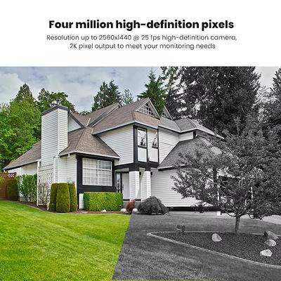 Caméra de réseau de vidéosurveillance IP à l'intérieur 4MP AI Human Motion Camera de sécurité à vue nocturne à double lumière Caméra de sécurité IP POE CCTV Dome