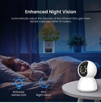 Security Camera Mini Wireless Wifi Camera Auto Tracking Motion Detection  Home Network Camera