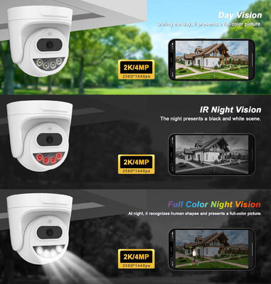 4MP IP Poe Dual light Night Vision Camera De Seguridad Seetong CCTV Smart Security Camera With Audio Network Dome Camera