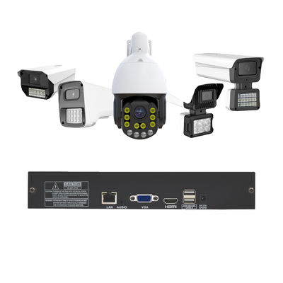36ch Ingenic Broadcasting Function Two Way Audio h.265+ Seetong App Smart Ai Function Free P2P Services CCTV Security