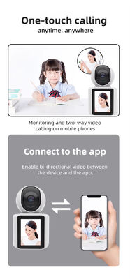 Wifi 1080p Two-Way Video Calling Cameras Baby Monitor Night Vision IP Wireless Camera With Video Call Smart Home Camera