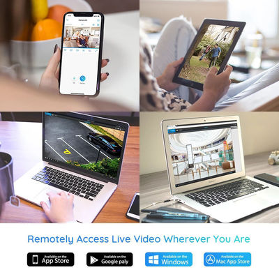 Customized  Use 4 Channels indoor Face Detection H.265 4K 8MP Wired POE IP Network cctv home security camera system