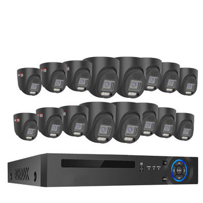 Customized 16 Channels indoor Face Detection H.265 4K 8MP Wired POE IP Network Security cctv camera surveillance systems